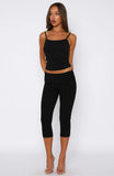 Dress For Success Capri Pants Black