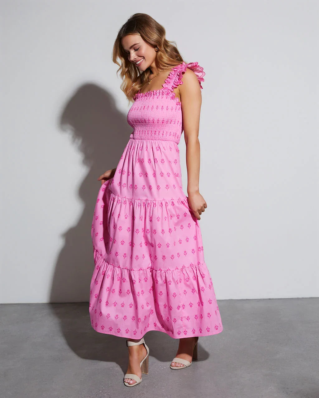 Junie Short Sleeve Maxi Dress
