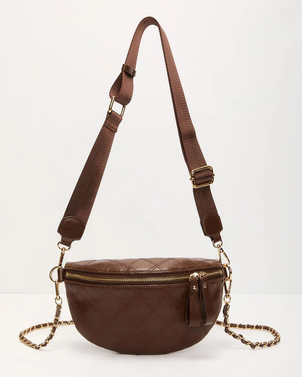 Jenny Faux Leather Belt Bag