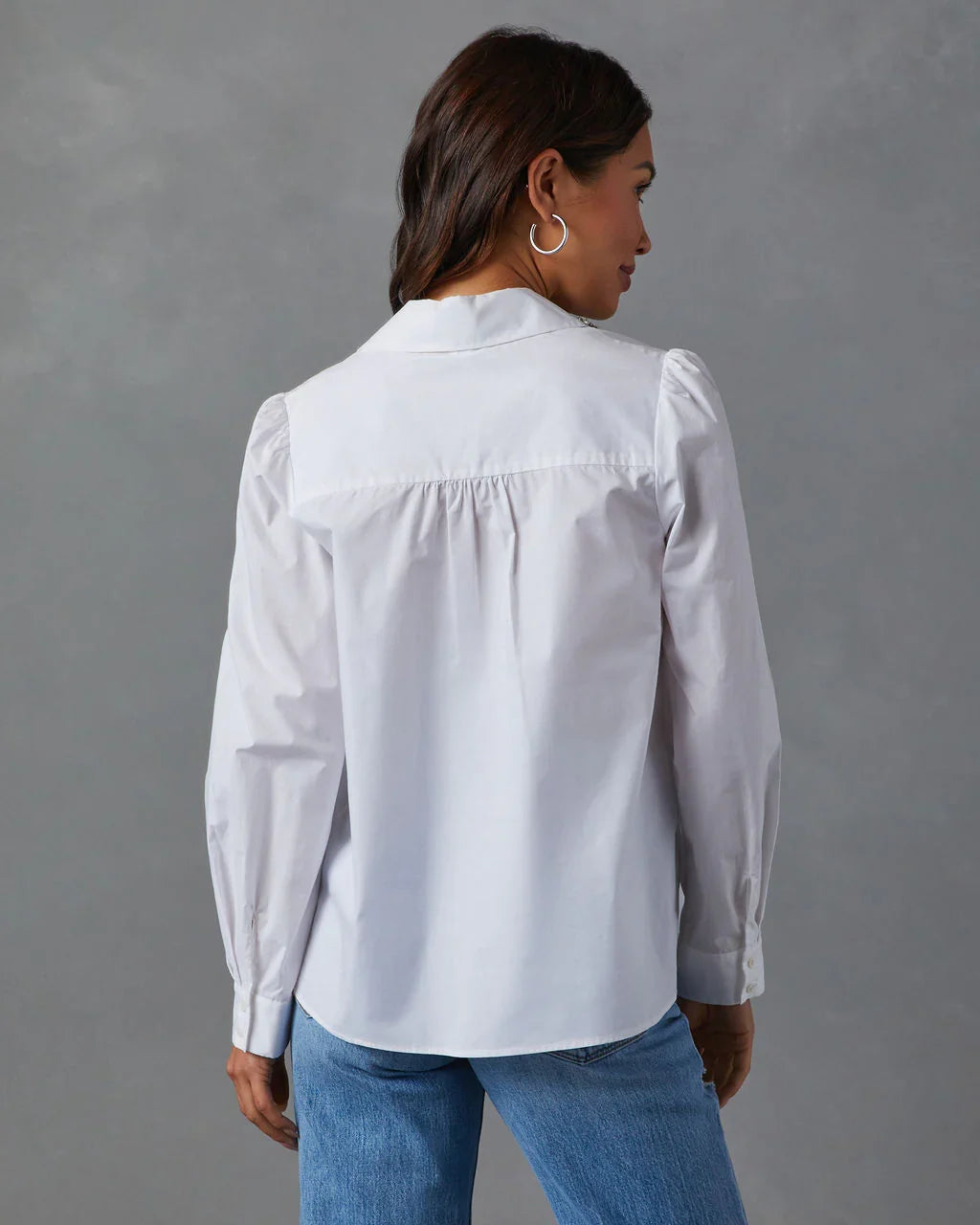 Naya Embellished Collared Button Down
