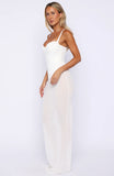 Parisian Night Maxi Dress White