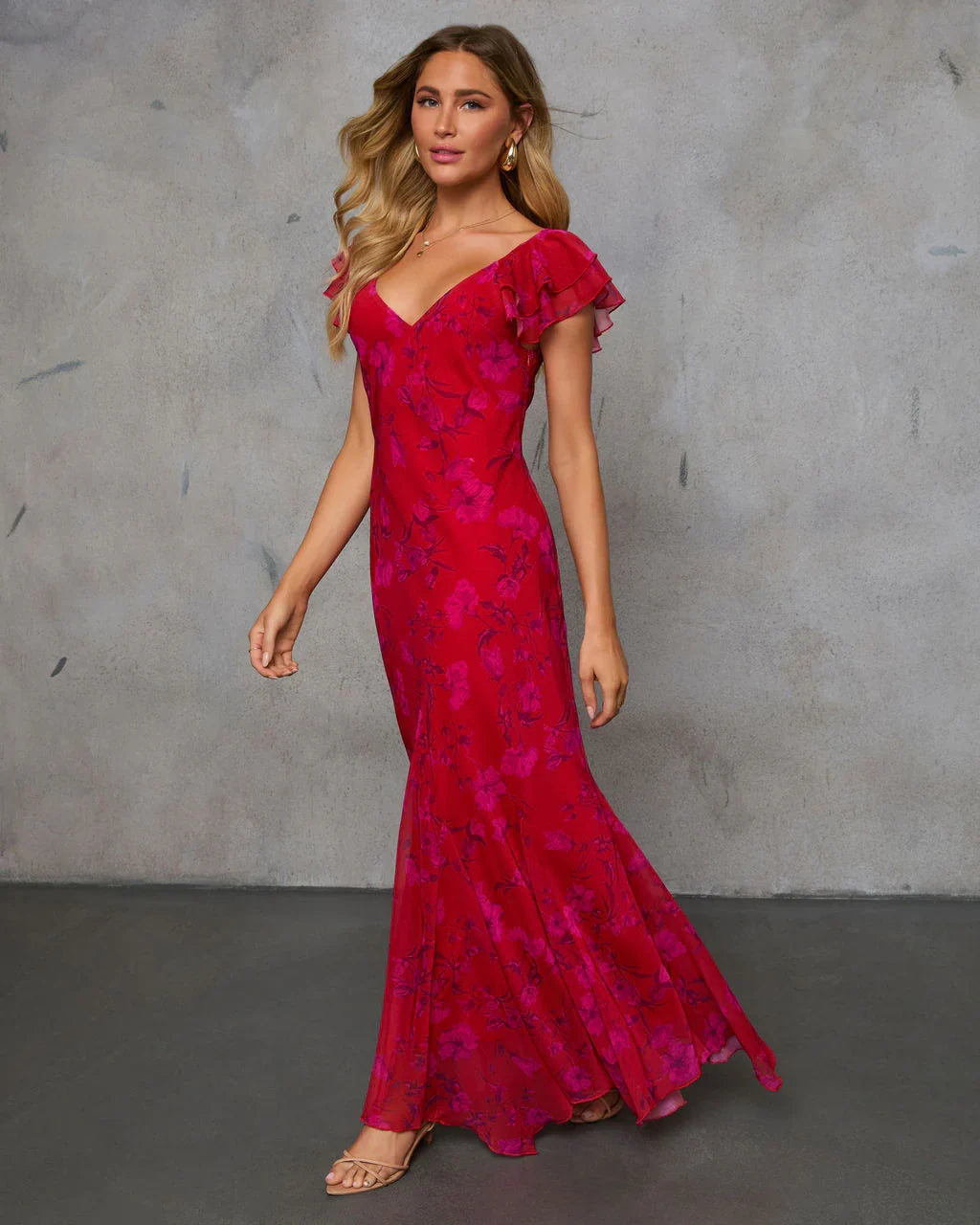 One And Only Floral Maxi Dress