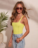 Raissa Ribbed Knit Bodysuit