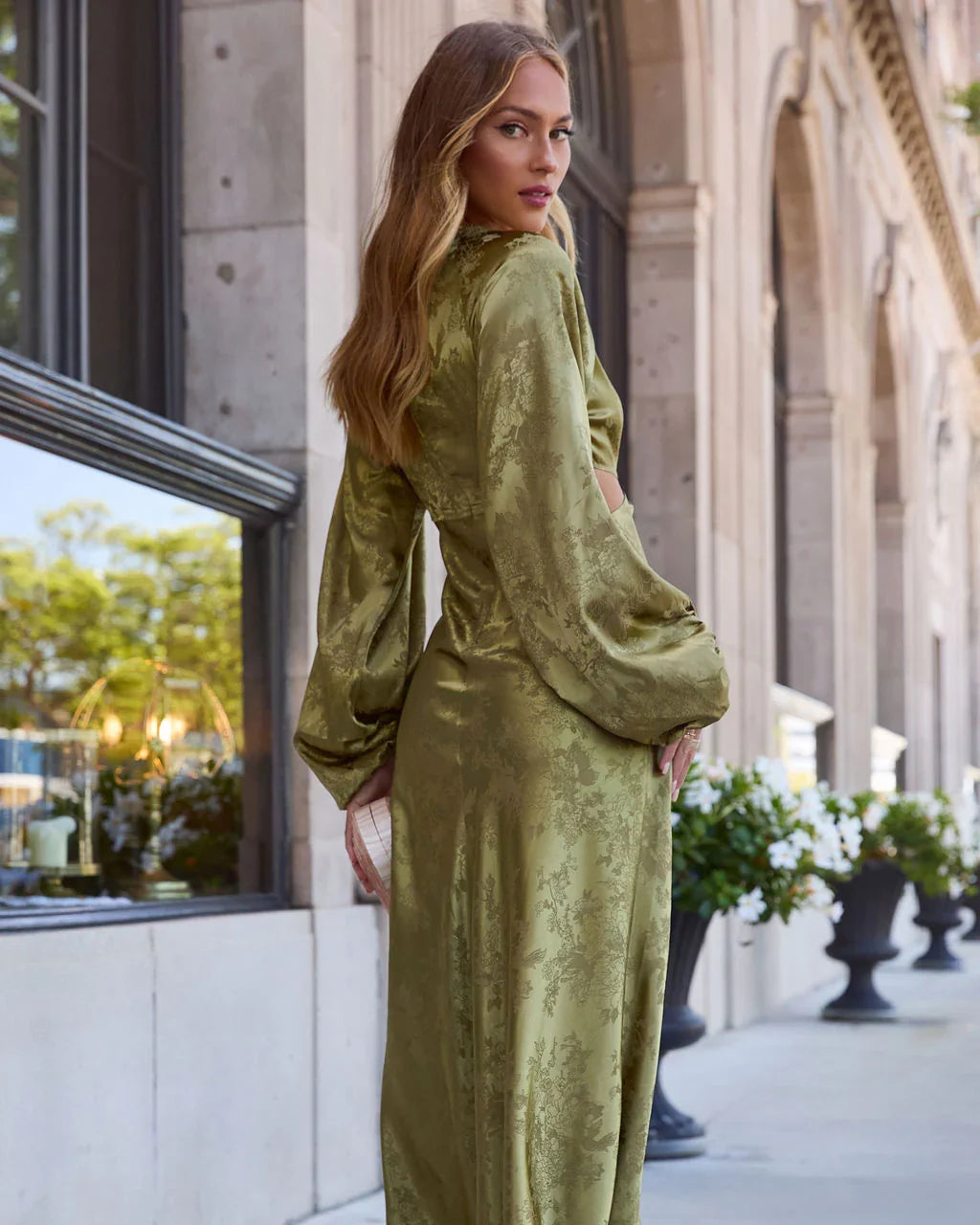 Under My Spell Cutout Maxi Dress