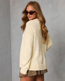 Autumn Ivy Teddy Bear Graphic Sweater