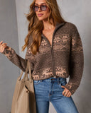 Alpine Snow Novelty Fair Isle Sweater