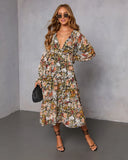 Ronda Tiered Midi Dress