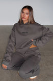 Instant Attraction Oversized Hoodie Charcoal