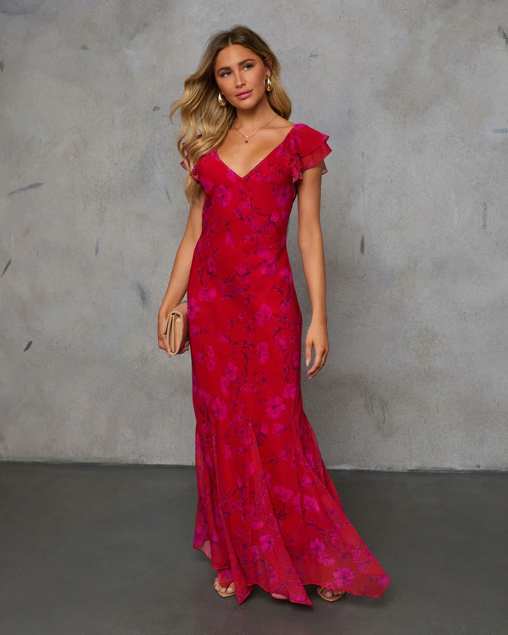 One And Only Floral Maxi Dress