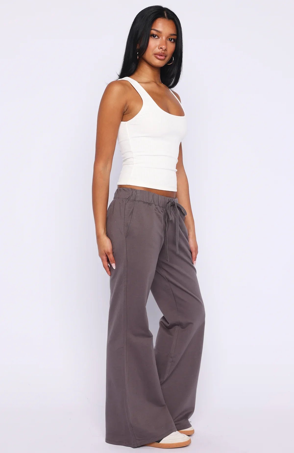 Flicker Of Hope Pants Charcoal