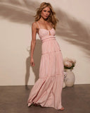 Poppy Ruched Maxi Dress