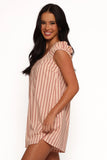 Scobbie Romper Pink Stripe