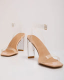 Billini Santiago Clear Strappy Heels