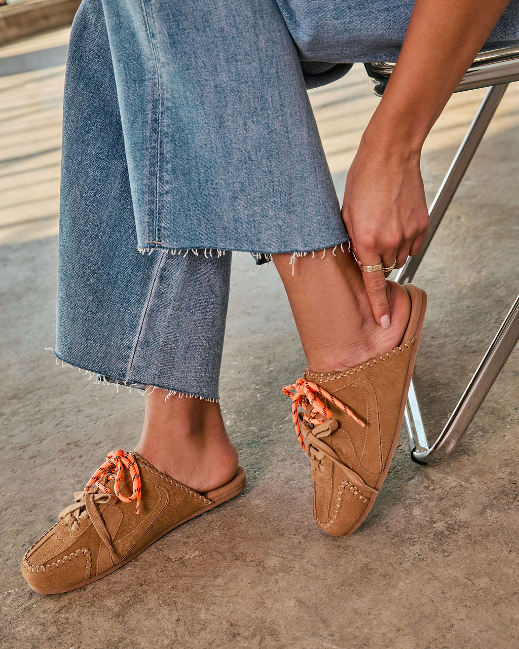 Soft Goals Slip On Sneaker Mules