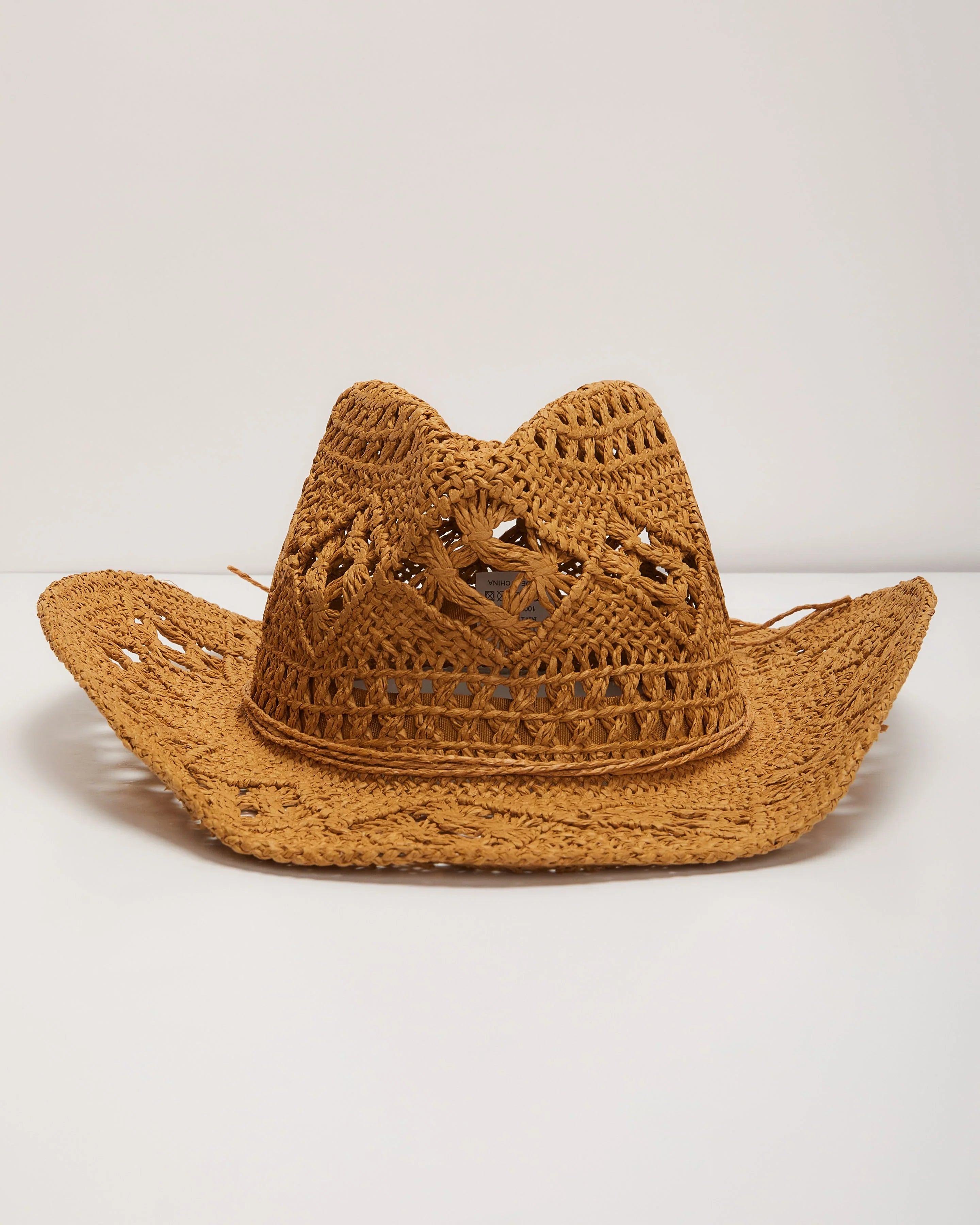 Cattleman Cowboy Straw Hat