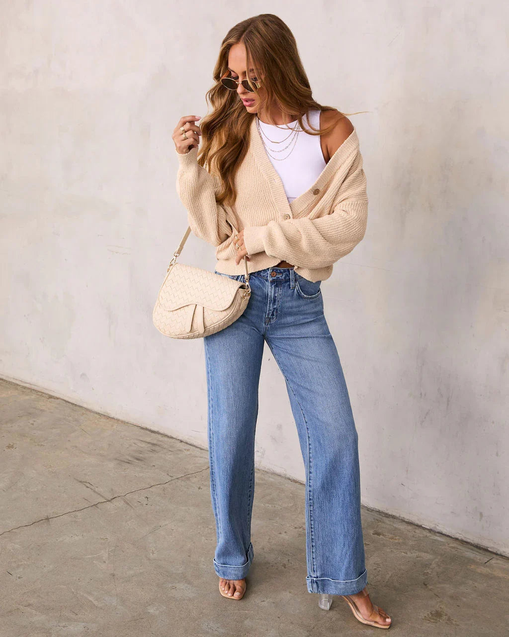 Jovanna Buttoned Cardigan Sweater