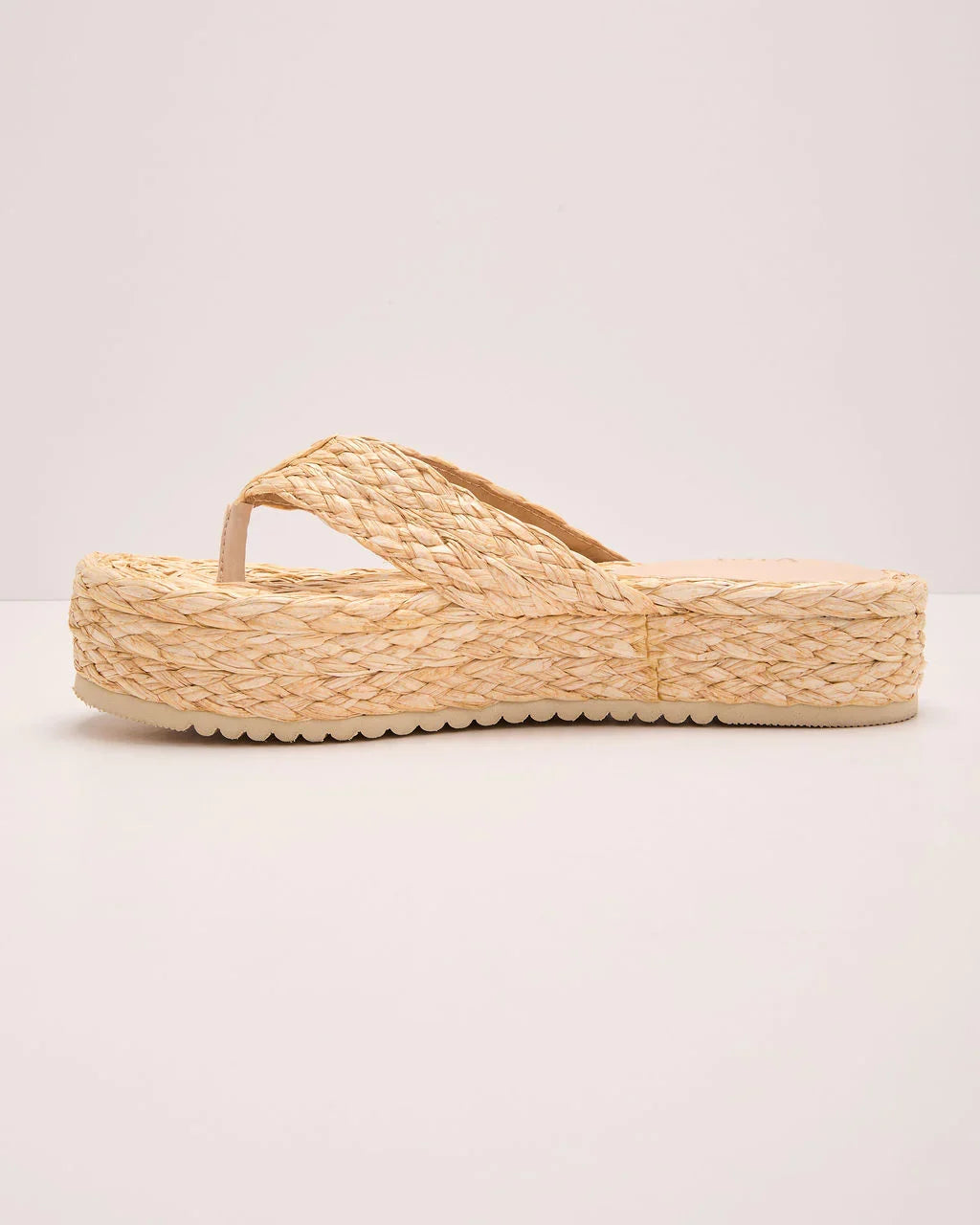 Junah Platform Raffia Sandals