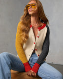 Celinda Knit Colorblock Cardigan