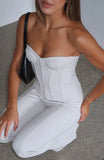 Next Chapter Strapless Bustier Bone