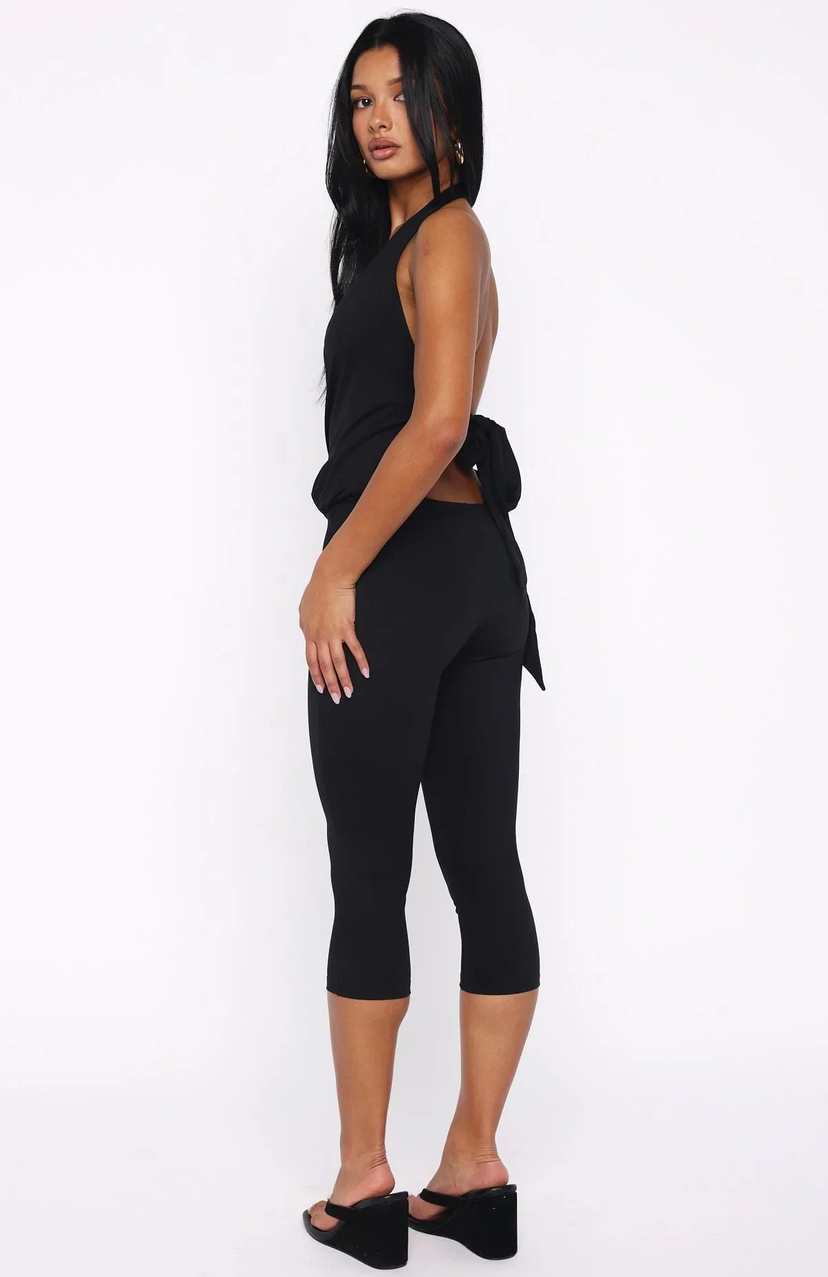 Flawlessly Lost Jumpsuit Black