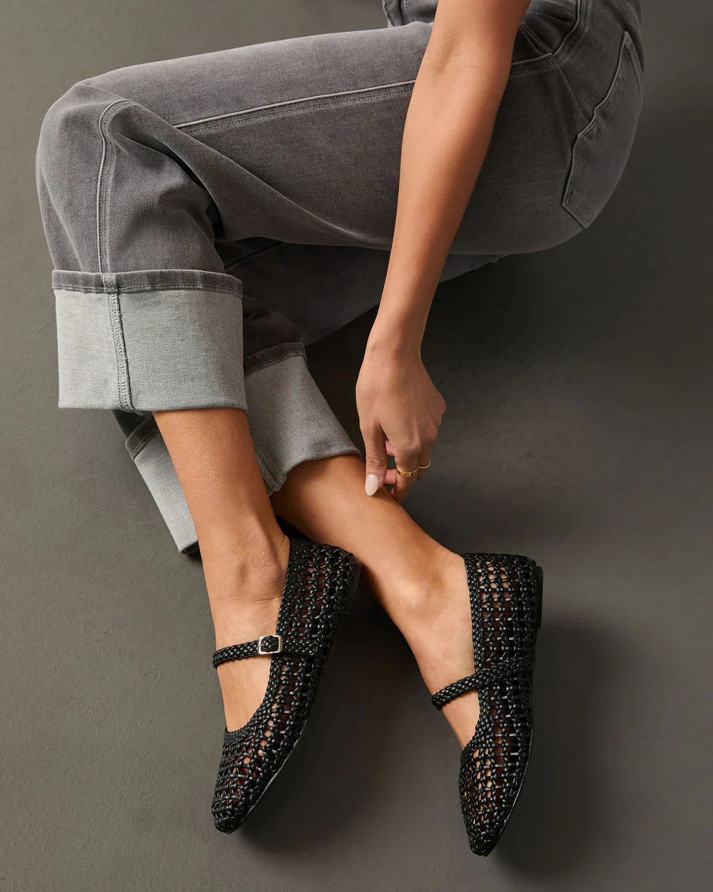 Only With You Netted Ballet Flat