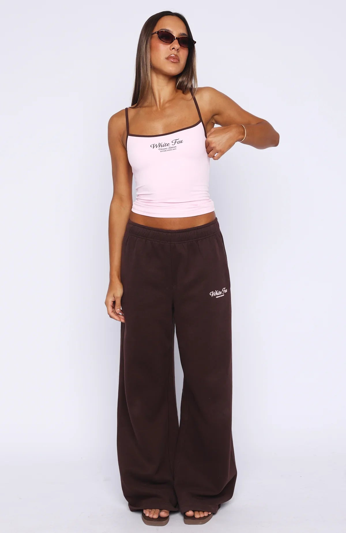 Verano Sixteen Giulia Singlet Top Pink