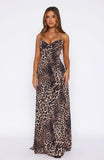 A Day In Nice Maxi Dress Leopard
