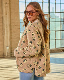 Belenda Print Fleece Jacket