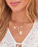 Deina Multi Charm Necklace