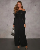 Dalina Embellished Off The Shoulder Top