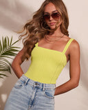 Raissa Ribbed Knit Bodysuit