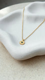 May Birthstone Necklace Emerald