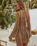 Hit The Tropics Cover Up Mini Dress