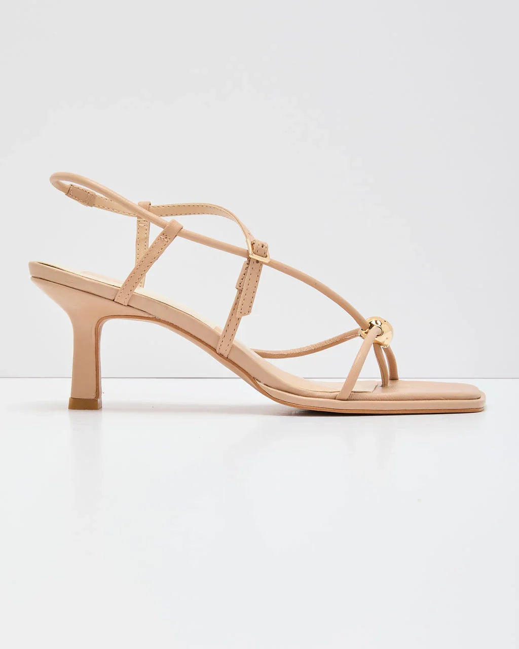 Mylee Strappy Vegan Leather Heels
