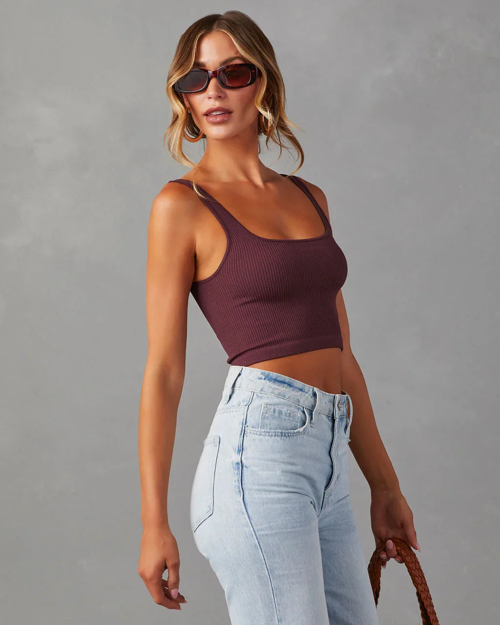 Deva Ribbed Tank Brami