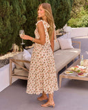 Rayleen Floral Chiffon Maxi Dress