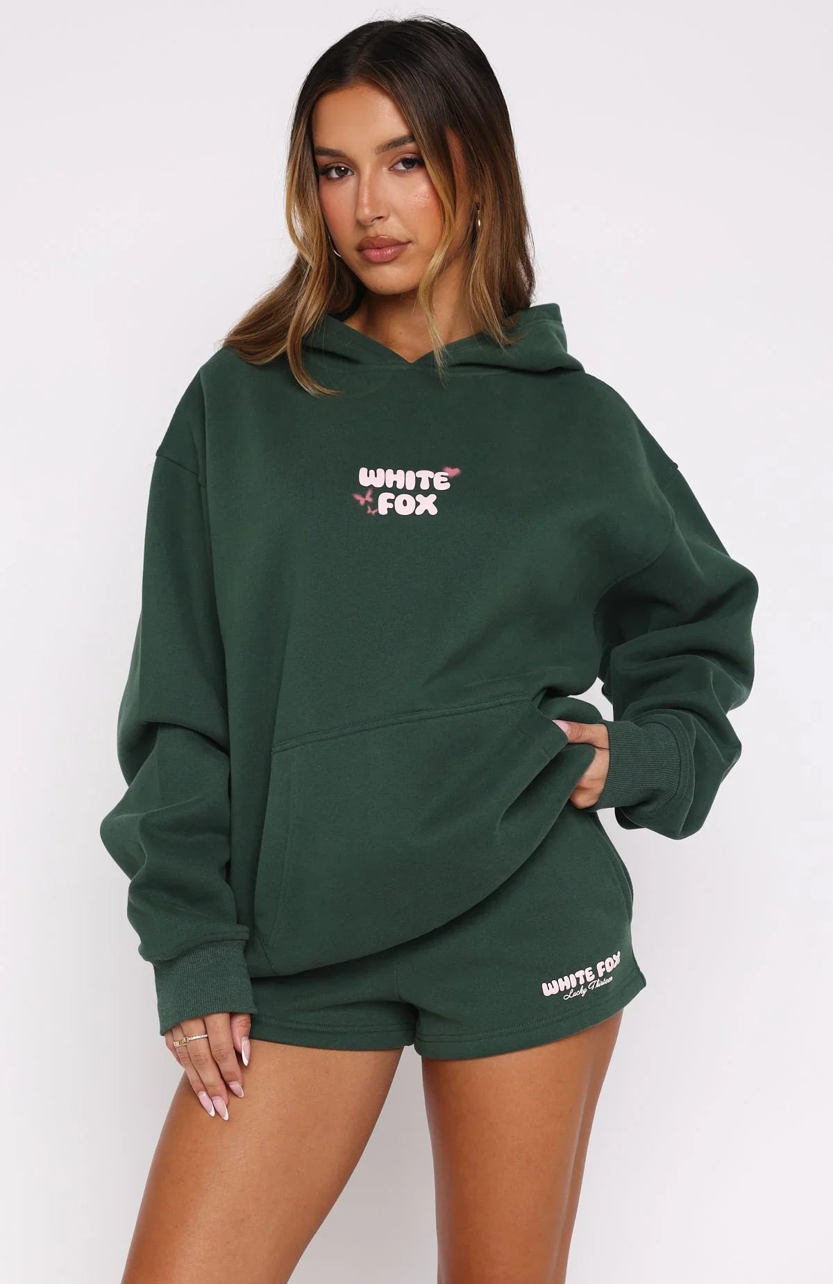 Lucky Thirteen Stephanie Lounge Shorts Green