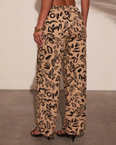 Carriena Abstract Print Pants