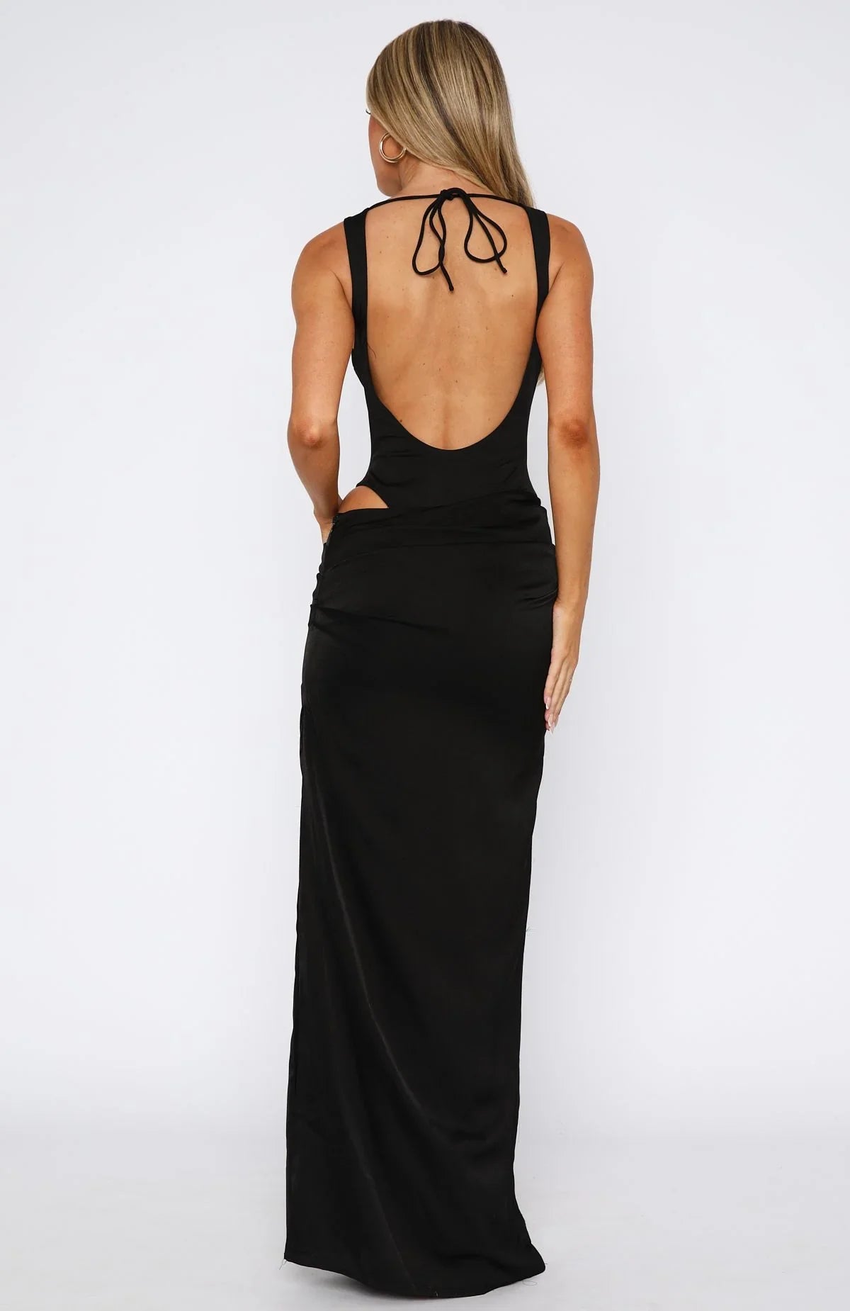 Moonlight Muse Maxi Dress Black