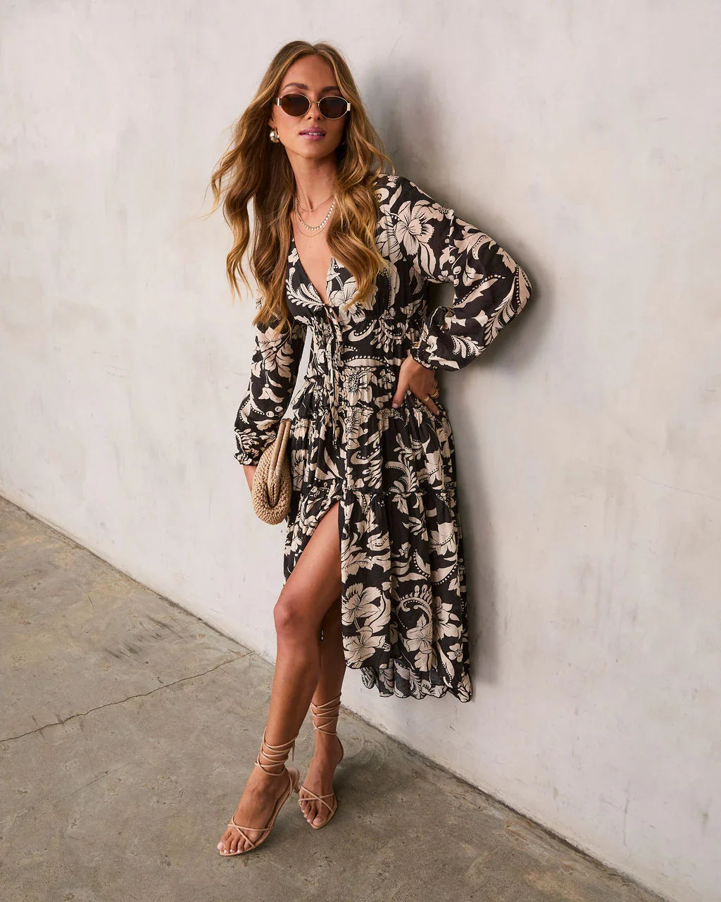 Cecelia High Low Midi Dress