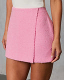 Modern Renewal Tweed Mini Skirt