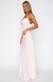 Over My Head Maxi Dress Baby Pink