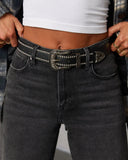Ashwyn Studded Western Belt