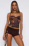Thrills Of The Ride Shorts Chocolate