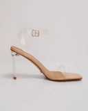 Billini Santiago Clear Strappy Heels