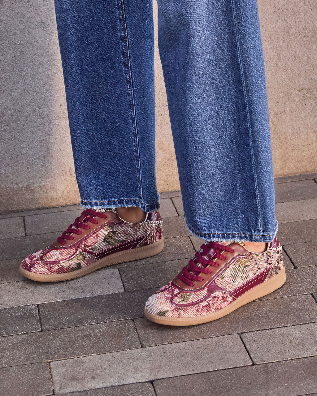 Whispers of Fall Tapestry Sneakers