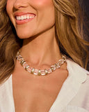 Last Light Clear Stone Necklace