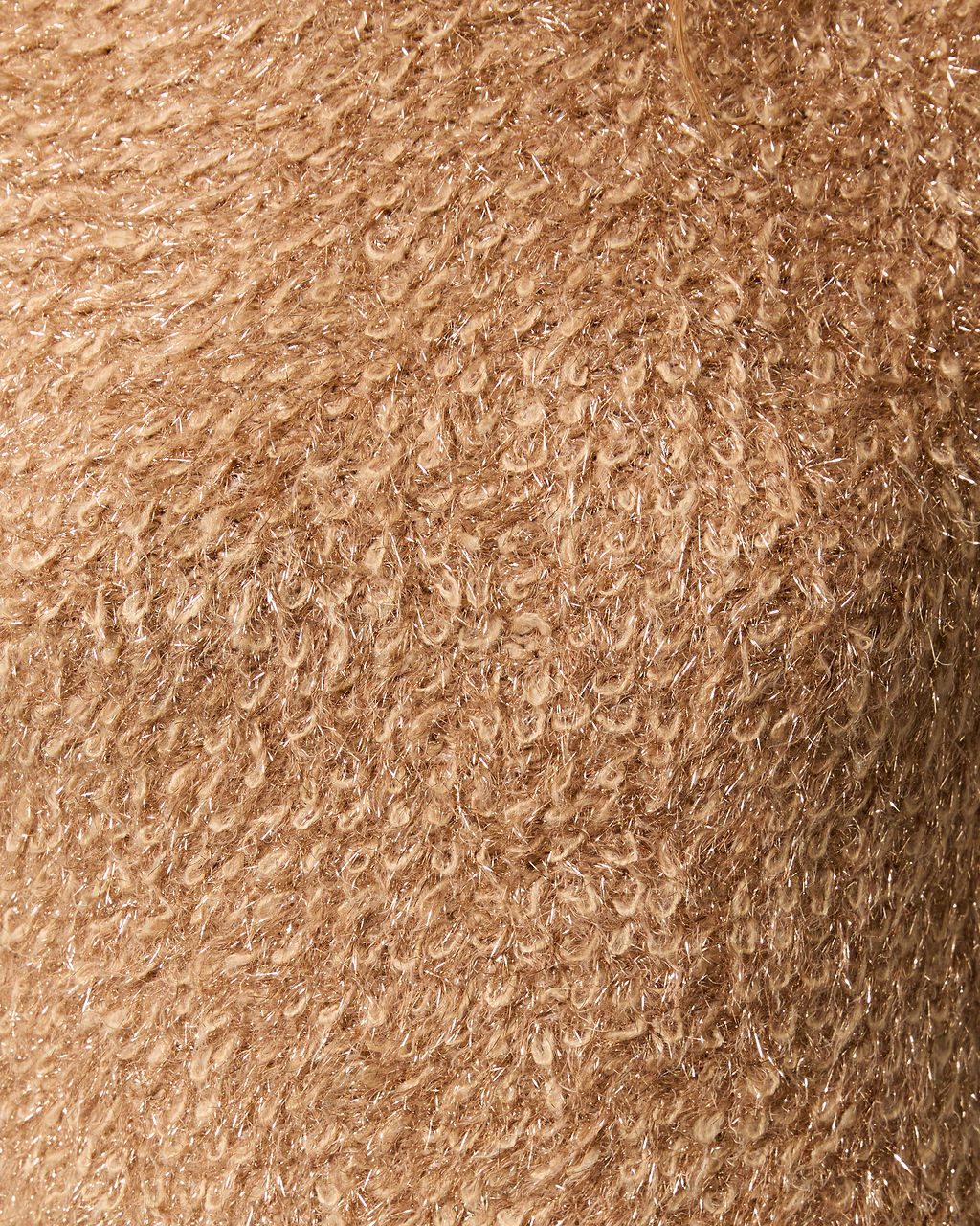 Hazely Fuzzy Knit Mini Sweater Dress