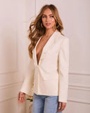 Jaylena Scallop Trim Blazer