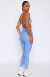 Go Getter High Waisted Leggings Blueberry